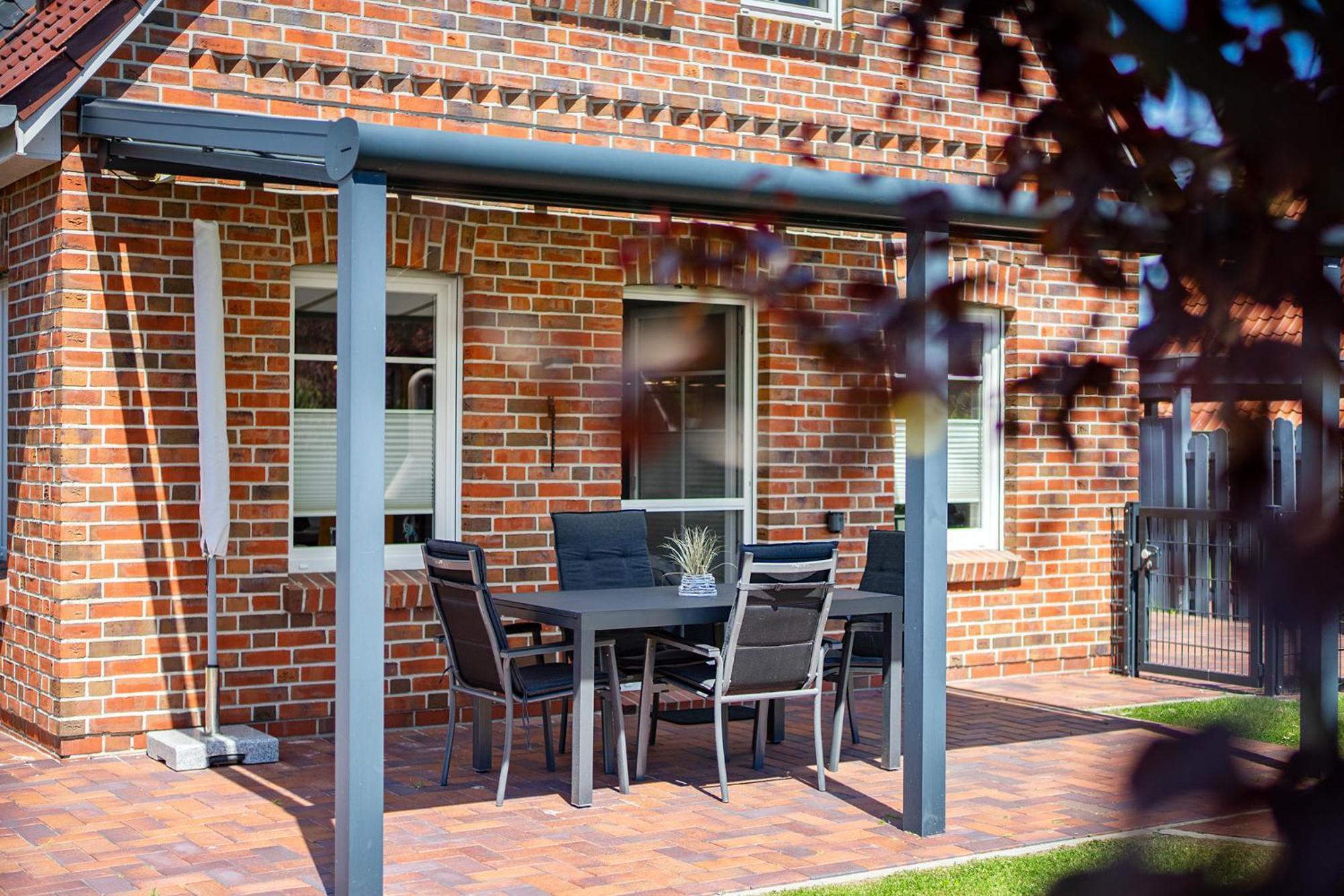 Deichblick Villa Greetsiel Exterior foto